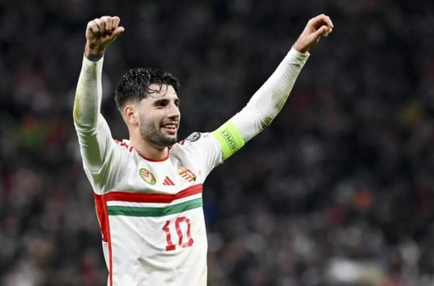 Szoboszlai Dominik lett a 2024-es Eb-selejtezők legjobb játékosa